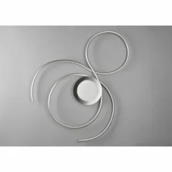 Plafonnier Trio-Leuchten Jive LED Nickel mat, 1 lumière