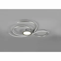 Plafonnier Trio-Leuchten Jive LED Nickel mat, 1 lumière