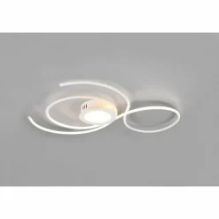Plafonnier Trio-Leuchten Jive LED Blanc, 1 lumière, Télécommandes