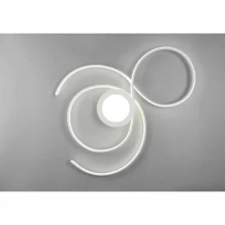 Plafonnier Trio-Leuchten Jive LED Blanc, 1 lumière, Télécommandes