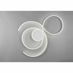 Plafonnier Trio-Leuchten Jive LED Blanc, 1 lumière, Télécommandes