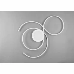 Plafonnier Trio-Leuchten Jive LED Blanc, 1 lumière, Télécommandes