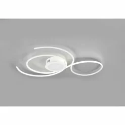 Plafonnier Trio-Leuchten Jive LED Blanc, 1 lumière, Télécommandes