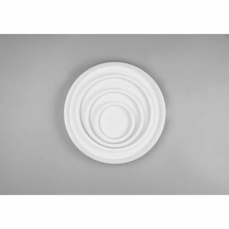 Plafonnier Trio-Leuchten Kagawa LED Blanc, 1 lumière, Télécommandes