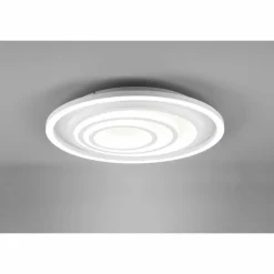 Plafonnier Trio-Leuchten Kagawa LED Blanc, 1 lumière, Télécommandes