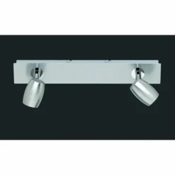 Plafonnier Trio-Leuchten Michael Nickel mat, 2 lumières