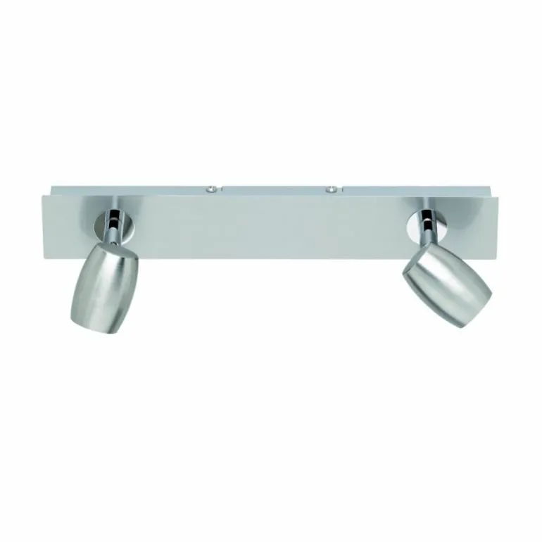 Plafonnier Trio-Leuchten Michael Nickel mat, 2 lumières