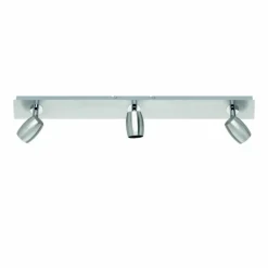 Plafonnier Trio-Leuchten Michael Nickel mat, 3 lumières