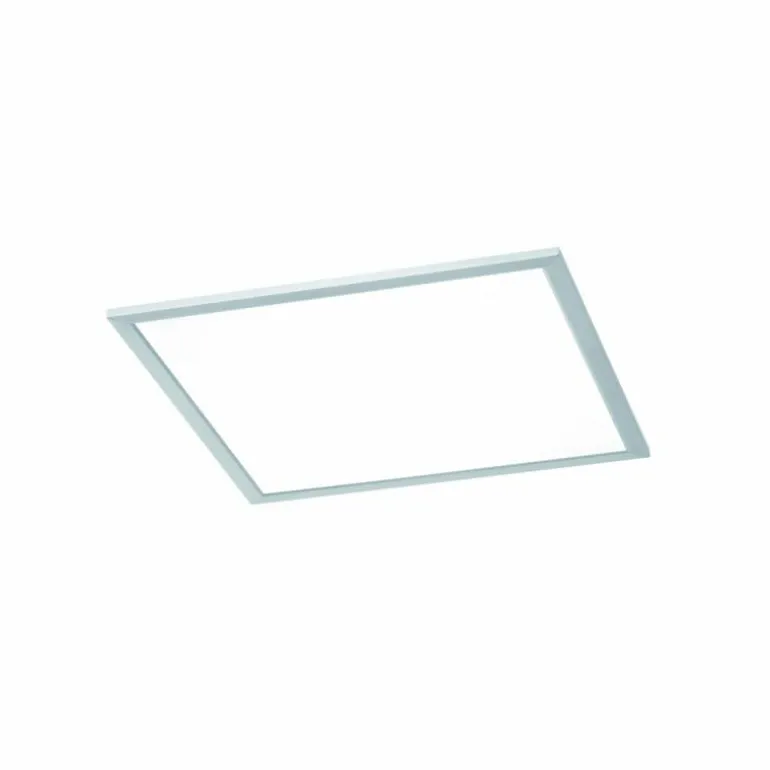 Plafonnier Trio-Leuchten Phoenix LED Nickel mat, 1 lumière