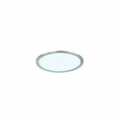 Plafonnier Trio-Leuchten Phoenix LED Nickel mat, 1 lumière