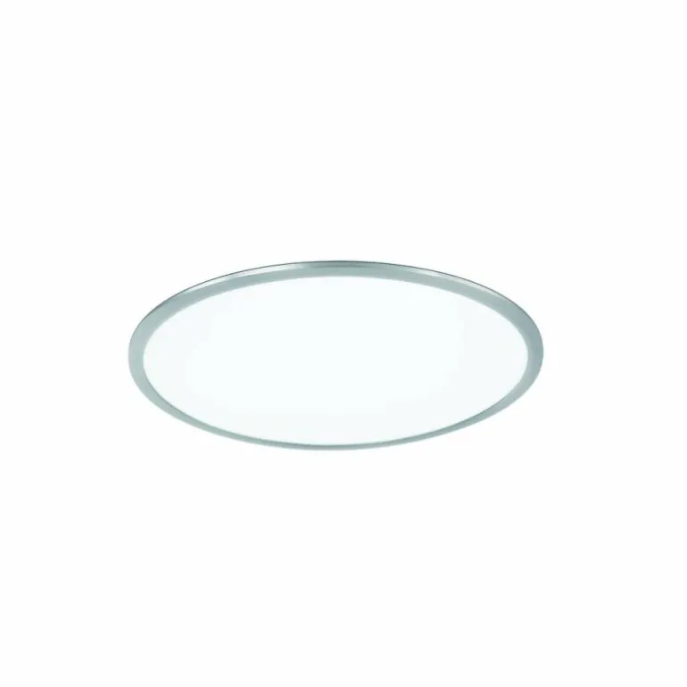 Plafonnier Trio-Leuchten Phoenix LED Nickel mat, 1 lumière