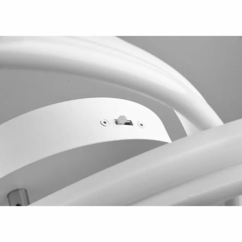 Plafonnier Trio-Leuchten Yara LED Blanc, 1 lumière