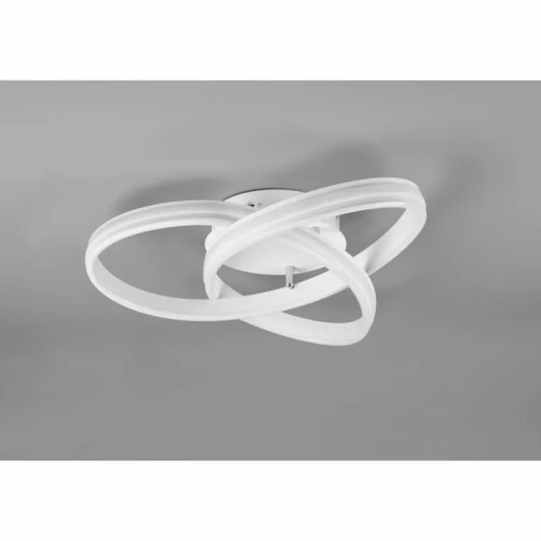 Plafonnier Trio-Leuchten Yara LED Blanc, 1 lumière