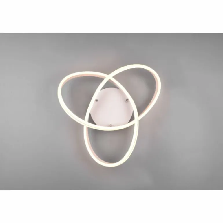 Plafonnier Trio-Leuchten Yara LED Blanc, 1 lumière