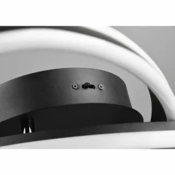 Plafonnier Trio-Leuchten Yara LED Noir, 1 lumière