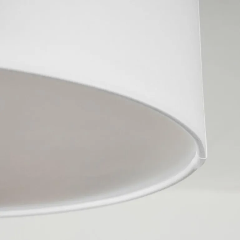 Plafonnier Trisett Gris, Noir, Blanc, 4 lumières