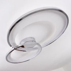 Plafonnier Tuzik LED Chrome, 1 lumière