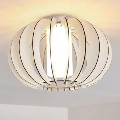 Plafonnier Valkom Blanc, 1 lumière