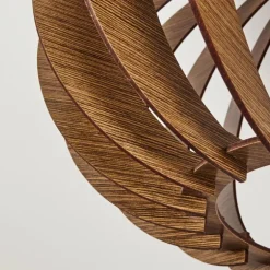 Plafonnier Valkom Brun, 1 lumière