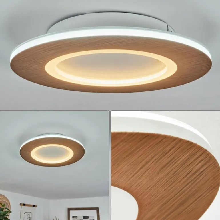 Plafonnier Varoyang LED Blanc, 1 lumière