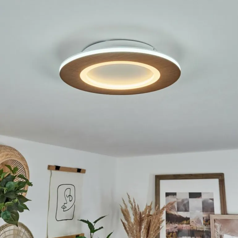 Plafonnier Varoyang LED Blanc, 1 lumière