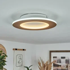 Plafonnier Varoyang LED Blanc, 1 lumière