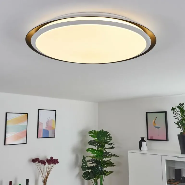 Plafonnier Vejle LED Blanc, 2 lumières, Changeur de couleurs