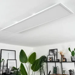 Plafonnier Vex LED Blanc, 1 lumière, Télécommandes