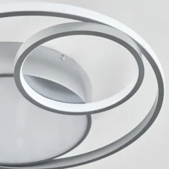 Plafonnier Vignier LED Titane, 1 lumière