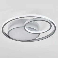 Plafonnier Vignier LED Titane, 1 lumière