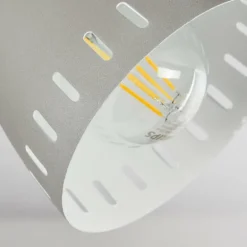 Plafonnier Vlissingen Chrome, Gris, 2 lumières