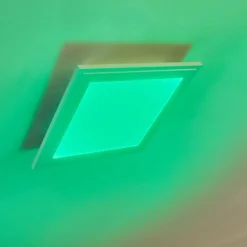 Plafonnier Voisines LED Blanc, 1 lumière, Télécommandes, Changeur de couleurs