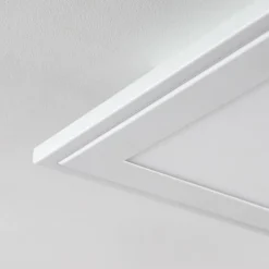 Plafonnier Voisines LED Blanc, 1 lumière, Télécommandes, Changeur de couleurs