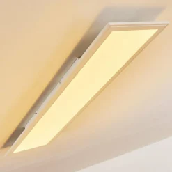 Plafonnier Voisines LED Blanc, 1 lumière, Télécommandes, Changeur de couleurs