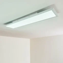 Plafonnier Voisines LED Blanc, 1 lumière, Télécommandes, Changeur de couleurs