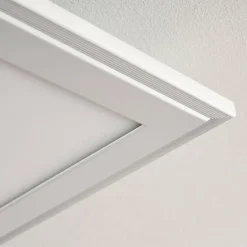 Plafonnier Voisines LED Blanc, 1 lumière, Télécommandes, Changeur de couleurs