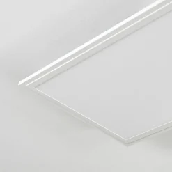 Plafonnier Voisines LED Blanc, 1 lumière, Télécommandes