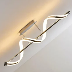 Plafonnier Vora LED Chrome, 1 lumière