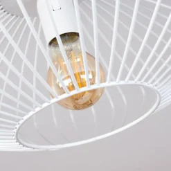 Plafonnier Wemude Blanc, 1 lumière