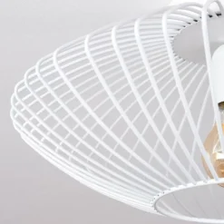 Plafonnier Wemude Blanc, 1 lumière