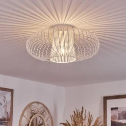 Plafonnier Wemude Blanc, 1 lumière