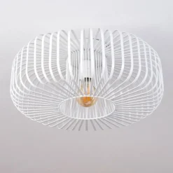 Plafonnier Wemude Blanc, 1 lumière