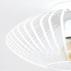 Plafonnier Wemude Blanc, 1 lumière