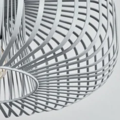 Plafonnier Wemude Gris, 1 lumière