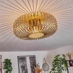 Plafonnier Wemude Laiton, 1 lumière