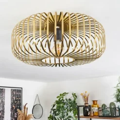 Plafonnier Wemude Laiton, 1 lumière