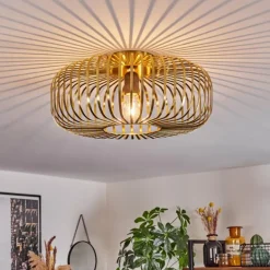 Plafonnier Wemude Laiton, 1 lumière