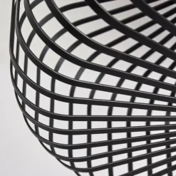 Plafonnier Wemude Noir, 1 lumière