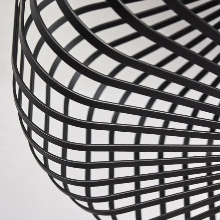 Plafonnier Wemude Noir, 1 lumière