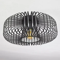 Plafonnier Wemude Noir, 1 lumière